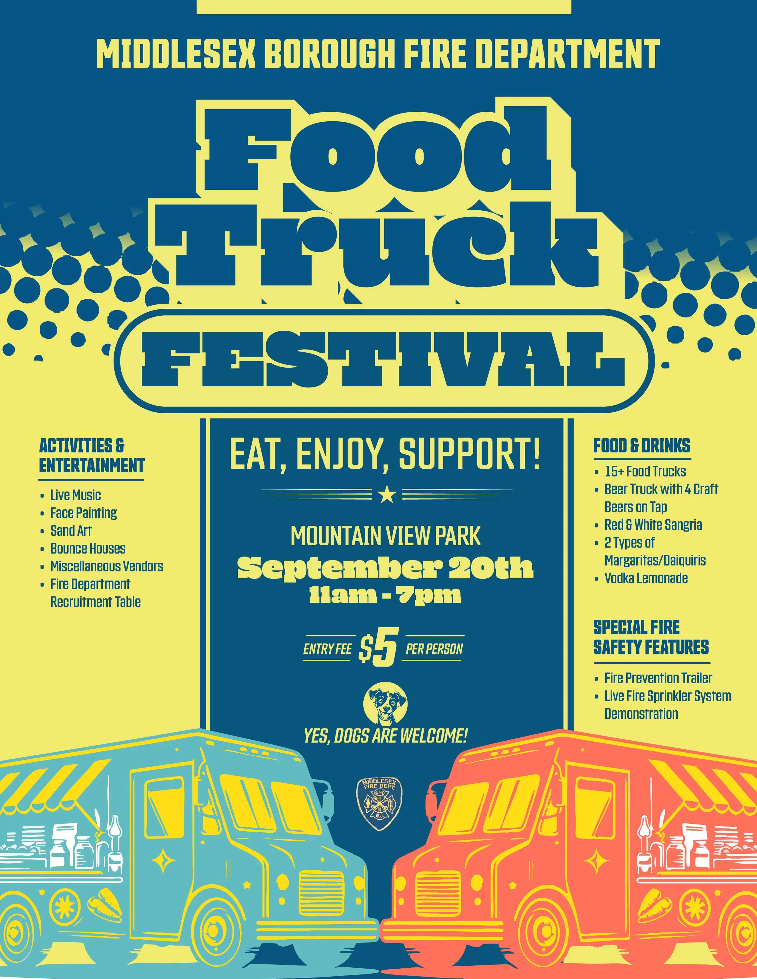 Middlesex Borough Fire Department Food Truck Festival — Middlesex